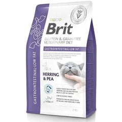 Brit Veterinary Diets Cat virškinimo sistemos sutrikimų turinčioms katėms su silke,žirneliais ir lašiša, 5 kg kaina ir informacija | Sausas maistas katėms | pigu.lt