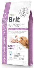 Brit Veterinary Diets Dog Ultra-Hypoallergenic suaugusiems šunims, 12 kg kaina ir informacija | Sausas maistas šunims | pigu.lt