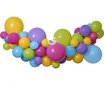 Balionų girlianda spalvoti balionai kaina ir informacija | Balionai | pigu.lt