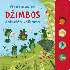 Gražiausios Džimbos dainelės vaikams цена и информация | Книги для малышей | pigu.lt