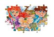 Dėlionė Clementoni Supercolor Floor Topo Gigio, 40 vnt цена и информация | Dėlionės (puzzle) | pigu.lt