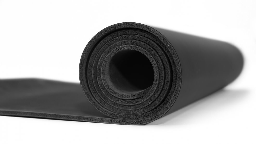 Mankštos kilimėlis Zipro, 183x60x0.6 cm, juodas цена и информация | Kilimėliai sportui | pigu.lt