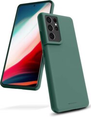 Чехол Mercury Silicone Case для Apple iPhone 11, тёмно зелёный цена и информация | Чехлы для телефонов | pigu.lt