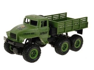 Radijo bangomis valdomas karinis žaislinis automobilis Truck Model, 27MHz kaina ir informacija | Žaislai berniukams | pigu.lt