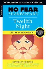 Twelfth Night: No Fear Shakespeare Deluxe Student Edition цена и информация | Рассказы, новеллы | pigu.lt