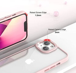 Premium PC Hard Case skirtas Apple iPhone 13, rožinė kaina ir informacija | Telefono dėklai | pigu.lt