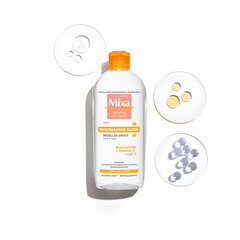 Очищающее мицеллярное молочко Mixa Hyalurogel, 400 мл цена и информация | Mixa Духи, косметика | pigu.lt