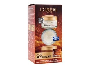 Veido kremas L'Oréal Paris Age Specialist 65+, 2 x 50 ml kaina ir informacija | Veido kremai | pigu.lt