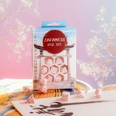 Žaidimų kauliukų rinkinys Japanese Cherry Blossoms Petals цена и информация | Настольные игры, головоломки | pigu.lt