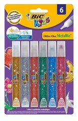 Skystieji klijai Bic Kids metalic, 6 vnt. цена и информация | Kanceliarinės prekės | pigu.lt