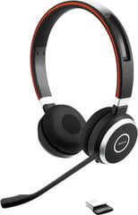 Jabra Evolve 65 SE Stereo, black kaina ir informacija | Ausinės | pigu.lt