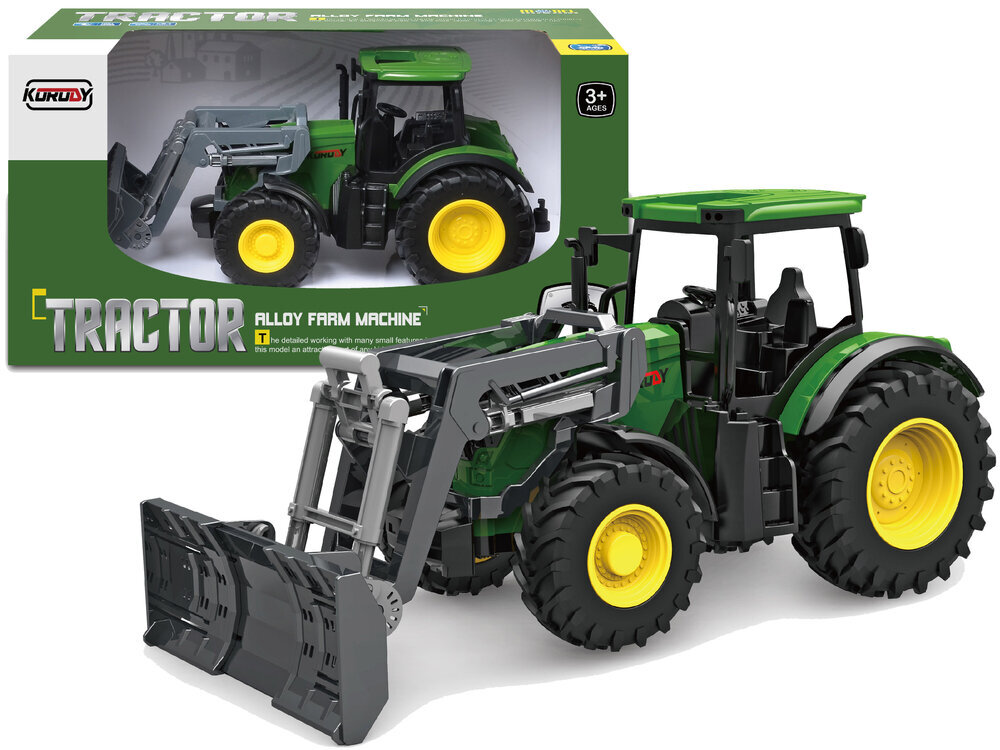 Traktorius buldozeris Lean Toys kaina ir informacija | Žaislai berniukams | pigu.lt