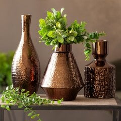 Стеклянная ваза, 22 см цена и информация | Вазы | pigu.lt