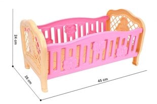 Кроватка для куклы цена и информация | Игрушки для девочек | pigu.lt