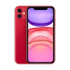 iPhone 11 64GB Red (atnaujinta, būklė A) kaina ir informacija | Mobilieji telefonai | pigu.lt