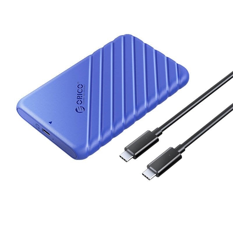 Orico 2.5' HDD | SSD 6 Gbps, USB-C 3.1 Gen1 цена и информация | Išorinių kietųjų diskų dėklai | pigu.lt