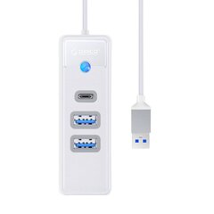 Orico Hub USB to 2x USB 3.0 + USB-C, 5 Gbps, 0.15m kaina ir informacija | Adapteriai, USB šakotuvai | pigu.lt