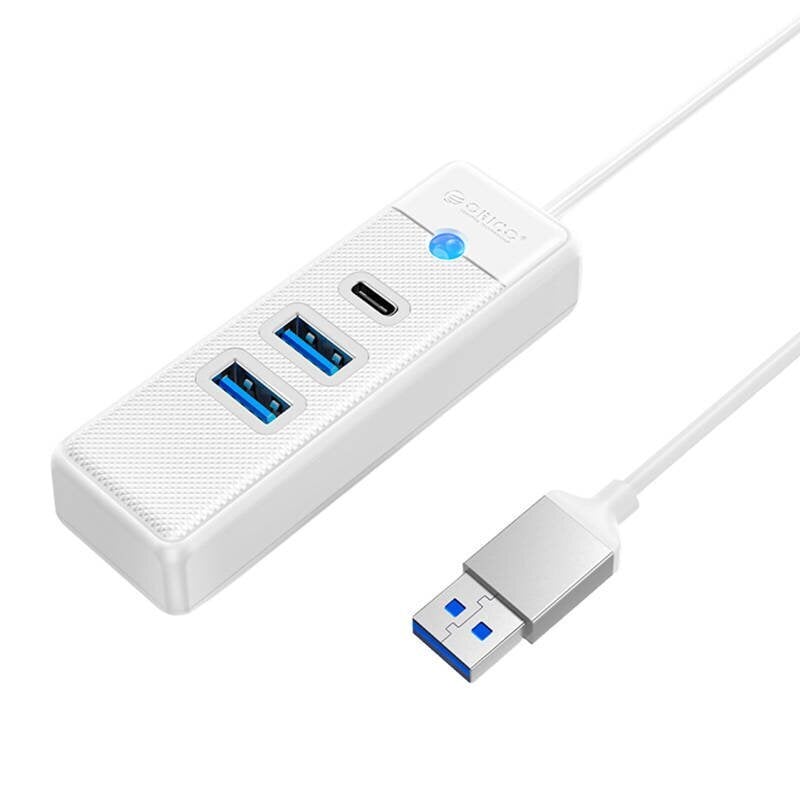 Orico Hub USB to 2x USB 3.0 + USB-C, 5 Gbps, 0.15m kaina ir informacija | Adapteriai, USB šakotuvai | pigu.lt