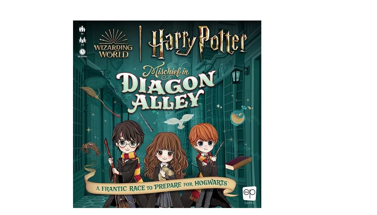 Kauliukų žaidimas Harry Potter: Mischief in Diagon Alley, EN kaina ir informacija | Stalo žaidimai, galvosūkiai | pigu.lt