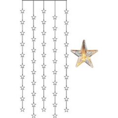 Curtain Lights Star Curtain цена и информация | Гирлянды | pigu.lt