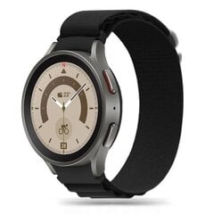 Tech-Protect ремешок для часов Nylon Pro Samsung Galaxy Watch 4/5/5 Pro, черный цена и информация | Аксессуары для смарт-часов и браслетов | pigu.lt