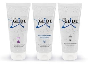 Lubrikantų rinkinys Just Glide, 3x200ml kaina ir informacija | Just Glide Kvepalai, kosmetika | pigu.lt