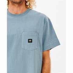 Футболка с коротким рукавом мужская Rip Curl Pocket Quality Surf  Синий цена и информация | Мужские футболки | pigu.lt