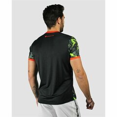 Спортивная футболка с коротким рукавом Cartri Castri Cobra Зеленый паделя Чёрный цена и информация | Мужская спортивная одежда | pigu.lt