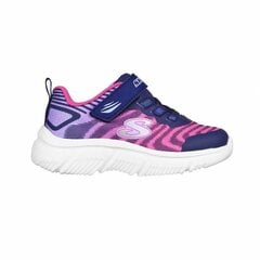 Sportiniai batai mergaitėms Skechers S6466614, mėlyni kaina ir informacija | Sportiniai batai vaikams | pigu.lt