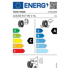 Automobilio padanga Toyo Tires PROXES COMFORT 215/50VR17 kaina ir informacija | Vasarinės padangos | pigu.lt