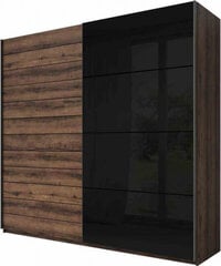 Шкаф Hakano, цвет коричневый / черный цена и информация | Шкафы | pigu.lt