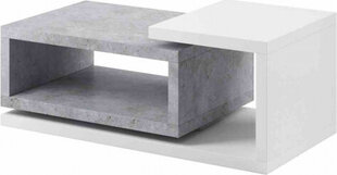 Кофейный столик Hakano, серый / белый цвет цена и информация | Журнальные столы | pigu.lt