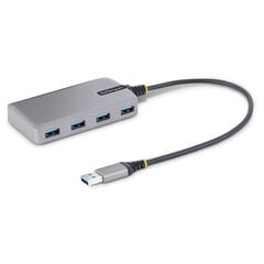 Startech 5G4AB-USB-A-HUB цена и информация | Адаптеры, USB-разветвители | pigu.lt