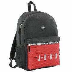 Mokyklinė kuprinė John Smith Juoda kaina ir informacija | Kuprinės mokyklai, sportiniai maišeliai | pigu.lt