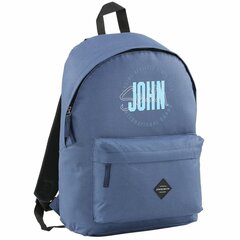 Mokyklinis krepšys John Smith Plieno mėlynumo kaina ir informacija | Kuprinės mokyklai, sportiniai maišeliai | pigu.lt