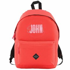 Mokyklinė kuprinė John Smith, raudona kaina ir informacija | Kuprinės mokyklai, sportiniai maišeliai | pigu.lt