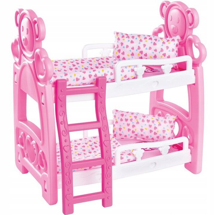 Naujagimio dviaukštė lova lėlėms Simba, 5560100 kaina ir informacija | Žaislai mergaitėms | pigu.lt