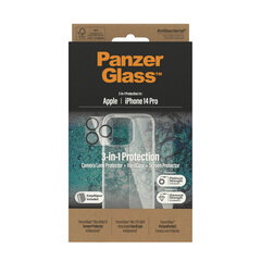 PanzerGlass 3-in-1 Apple iPhone 14 Pro kaina ir informacija | Apsauginės plėvelės telefonams | pigu.lt