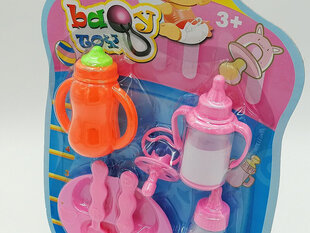 Детские бутылочки 2 шт. и соска цена и информация | Игрушки для девочек | pigu.lt
