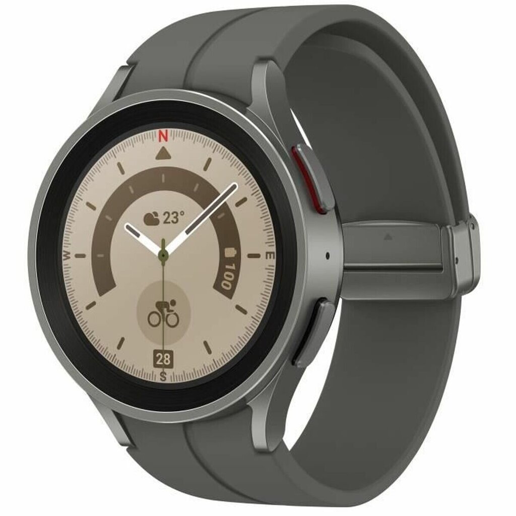 Samsung Galaxy Watch5 Pro SM-R920 Gray Titanium kaina ir informacija | Išmanieji laikrodžiai (smartwatch) | pigu.lt