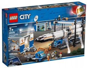 LEGO City 60229 raketų transportavimas ir surinkimas kaina ir informacija | Konstruktoriai ir kaladėlės | pigu.lt