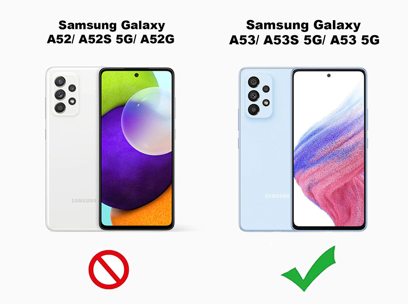 Soundberry rinkinys Samsung Galaxy A53 Baltas Snow white kaina ir informacija | Telefono dėklai | pigu.lt