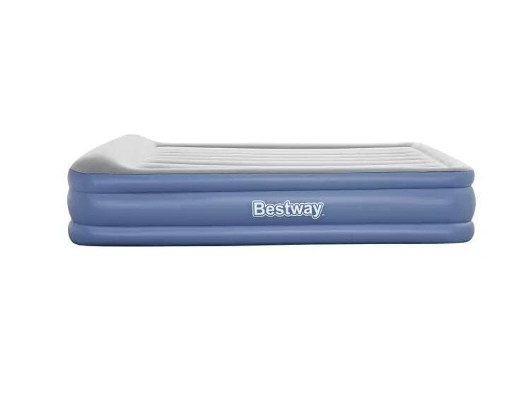 Bestway® TriTech™ Vento pripučiamas čiužinys su integruotu elektriniu siurbliu Double XL/Mid 203 x 152 x 46 cm kaina ir informacija | Pripučiami čiužiniai ir baldai | pigu.lt