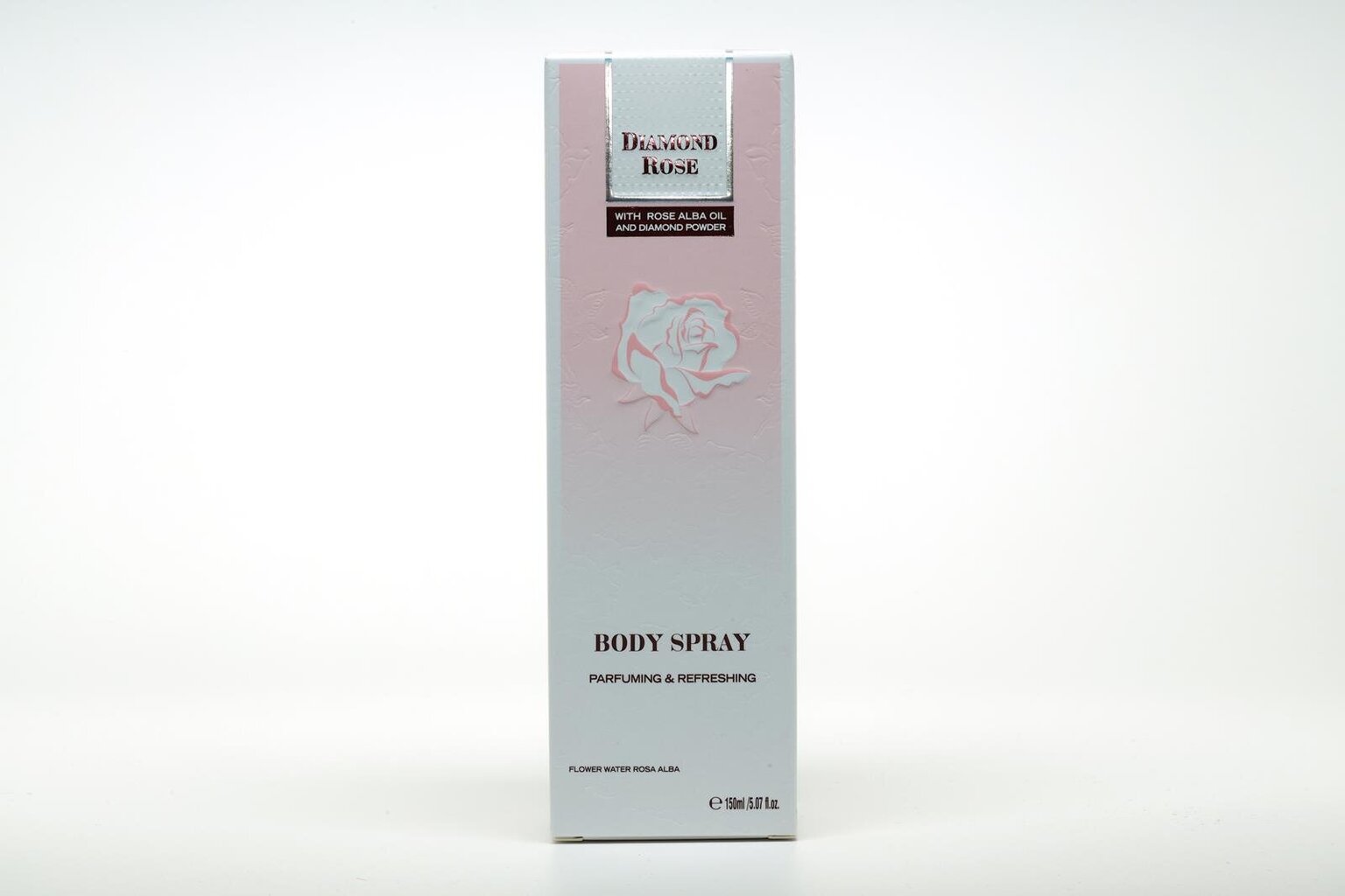 Kvepalų ir gaivinantis kūno purškiklis Diamond Rose, 150 ml цена и информация | Kūno kremai, losjonai | pigu.lt