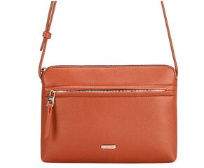 Женская сумка через плечо David Jones CM6308/CH21031, оранжевая цена и информация | Женские сумки | pigu.lt