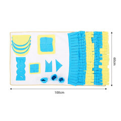 Коврик для обонятельной дрессировки собак Lionto, 100x60 см цена и информация | Средства для дрессировки собак | pigu.lt