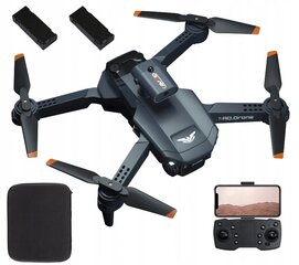 RC profesionalus dronas, 4 K dviguba kamera, kliūčių išvengimas, su 2 baterijomis, JJRC CACHE H106 modelis juoda spalva kaina ir informacija | Dronai | pigu.lt