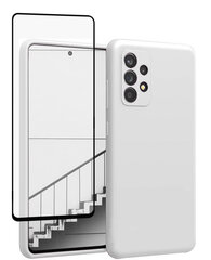 Soundberry rinkinys Samsung Galaxy A53 baltas Snow white kaina ir informacija | Telefono dėklai | pigu.lt