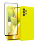 Soundberry rinkinys Samsung Galaxy A53 geltona Lemon kaina ir informacija | Telefono dėklai | pigu.lt