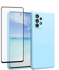 Soundberry rinkinys Samsung Galaxy A53 mėlyna Blue sky kaina ir informacija | Telefono dėklai | pigu.lt